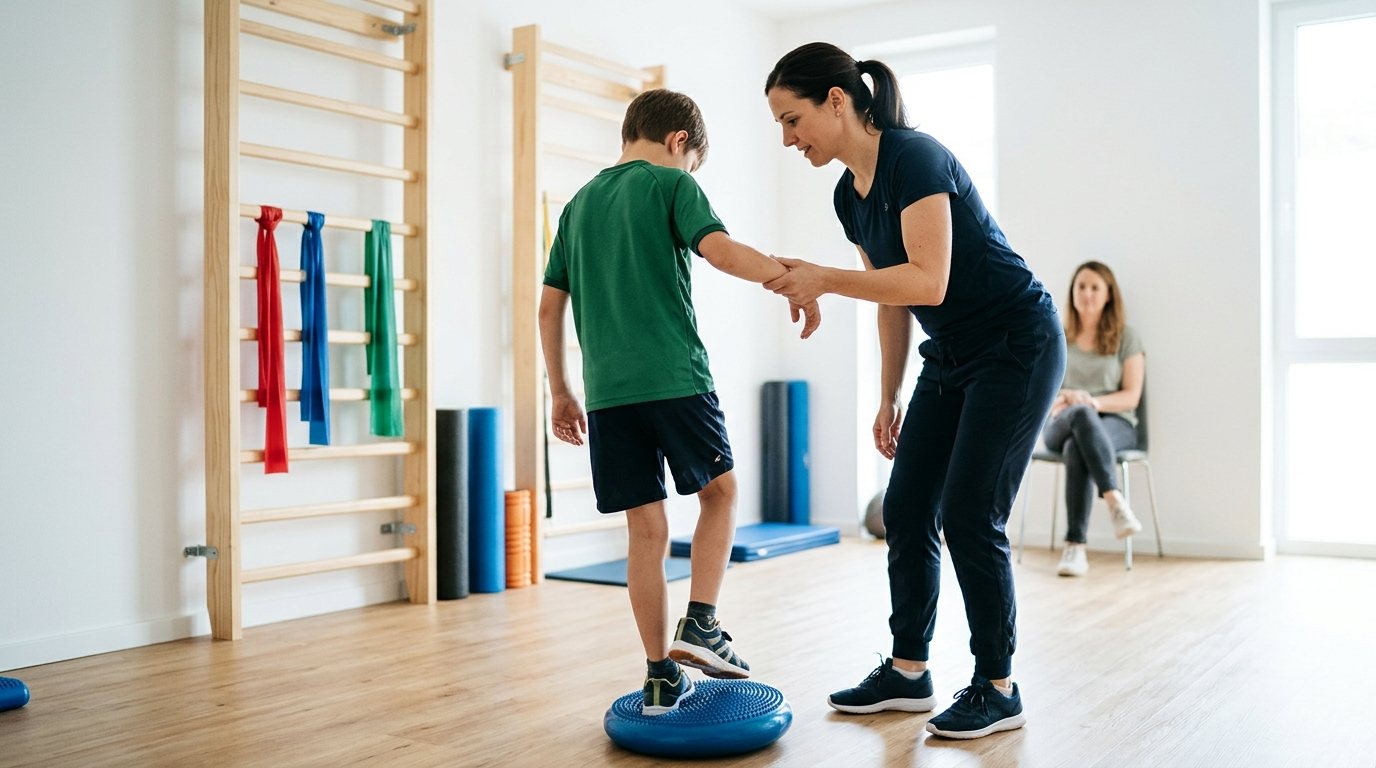 Kinésithérapie pour les enfants